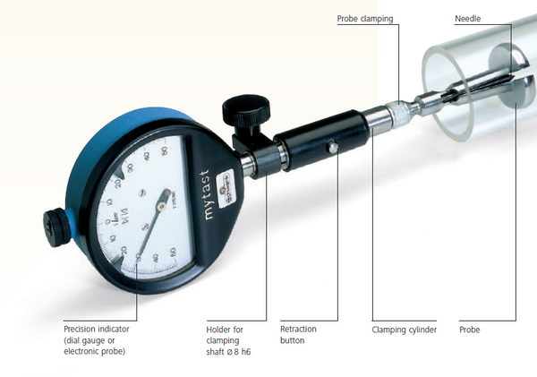 Schwenk Osimess Split Ball Bore Gauge Sets | Nominal Range 1.75-4.00mm (Effective Range 1.50-4.20mm) | 10 probes & holder - optional rings and dial indicator |