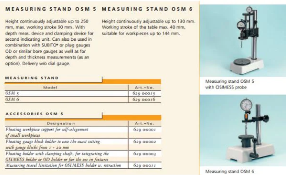 Schwenk Osimess Split Ball Bore Gauge Sets | Nominal Range 1.75-4.00mm (Effective Range 1.50-4.20mm) | 10 probes & holder - optional rings and dial indicator |