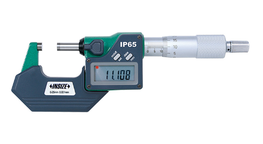 Waterproof Digital Outside Micrometer Sets (With Data Output) | Insize 3101 Series | 0-75mm /  0-100mm / 0-150mm / 150-300mm