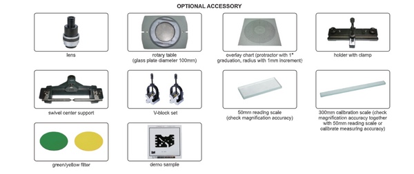 High Precision Profile Projector without Edge Detector | Insize ISP-AZ Series