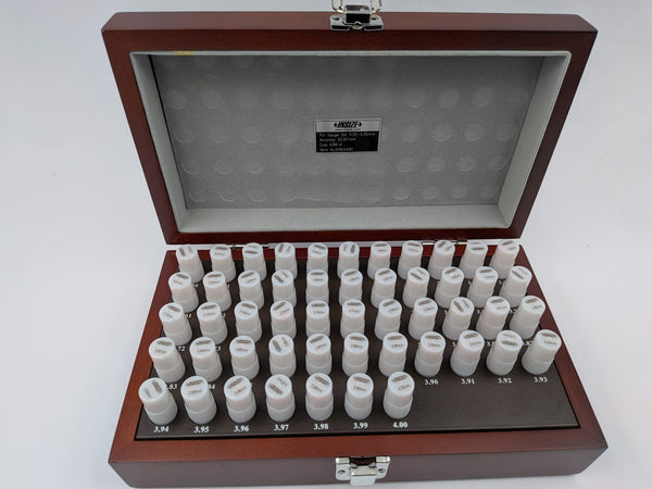 Steel Pin Gauge Sets (Grade 1) - 4166 Series (Insize) | Ranges from 0.2mm -20mm | 0.01mm Increments