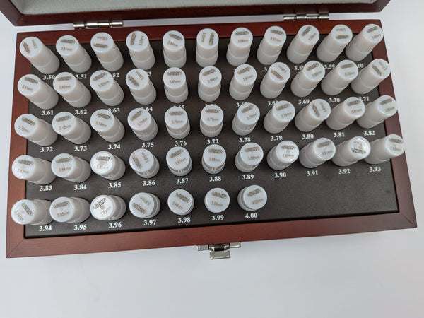 Steel Pin Gauge Sets (Grade 1) - 4166 Series (Insize) | Ranges from 0.2mm -20mm | 0.01mm Increments