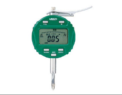 Digital Indicators with Lifting Lever | Insize 2109 Series | Range 10mm/0.4" | Resolution 0.01mm/0.0005" / 0.001mm/0.00005"
