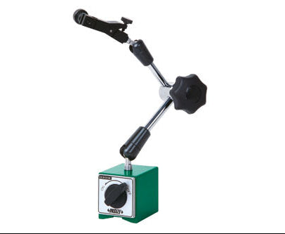 Universal Magnetic Dial Indicator Stands | Insize 6210 Series | 80kfg/100kgf force | Fine adjustment and dovetail groove | Holding stem diameter 8mm