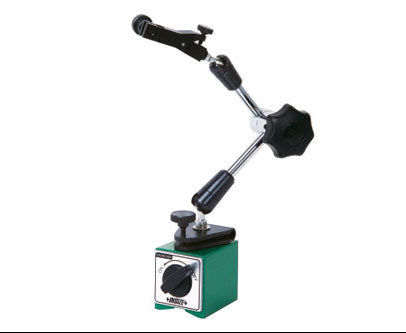 Magnetic Dial Indicator Stand | Insize 6272-80 | 80kgf force | Fine adjustment at base and head & Dovetail groove | Holding stem diameter 8mm