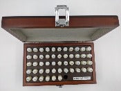 Stahlstiftlehrensätze Klasse ZZ (0,02-mm-Schritte)
