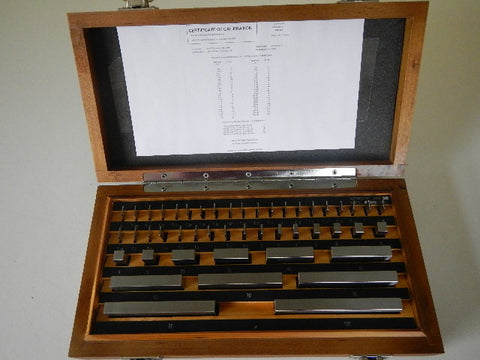 Gauge Block Set M32 Tungsten Carbide