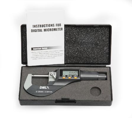 DM1025 Digital Micrometer 0-25mm (0-1″)