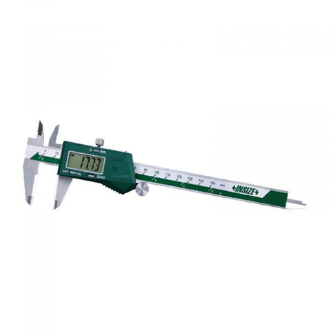 Insize 1193 Series Digital Caliper with Carbide Tipped Jaws (with Thumb Roller) (0-150mm, 0-200mm, 0-300mm)