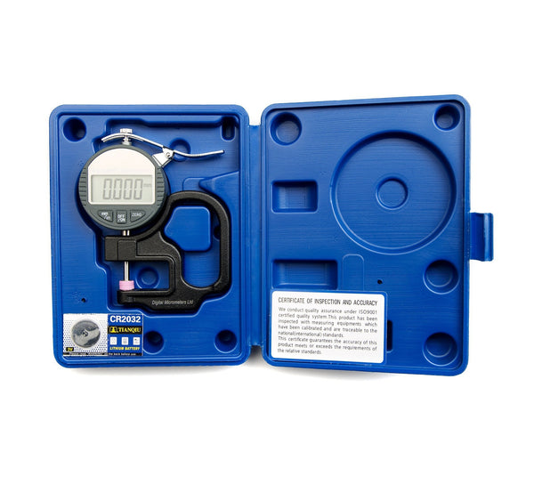 Cyfrowe mierniki grubości 0,001 mm 0-12,7 mm