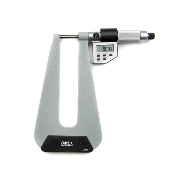 Micrometers 0-25mm (0.1″) 50mm or 150mm Throat