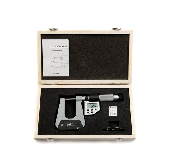 Micrometers 0-25mm (0.1″) 50mm or 150mm Throat