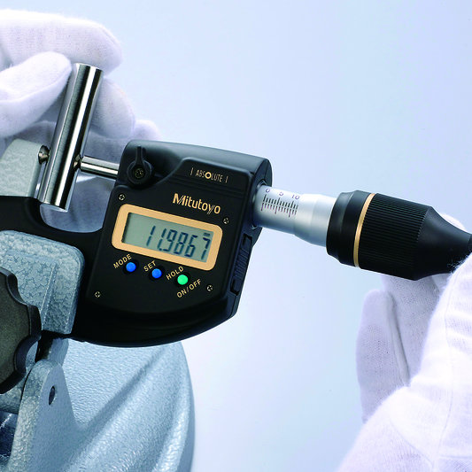 Mitutoyo 293-130-10 0.0001mm Digimatic High-Accuracy Micrometer 0-25mm (0-1″)