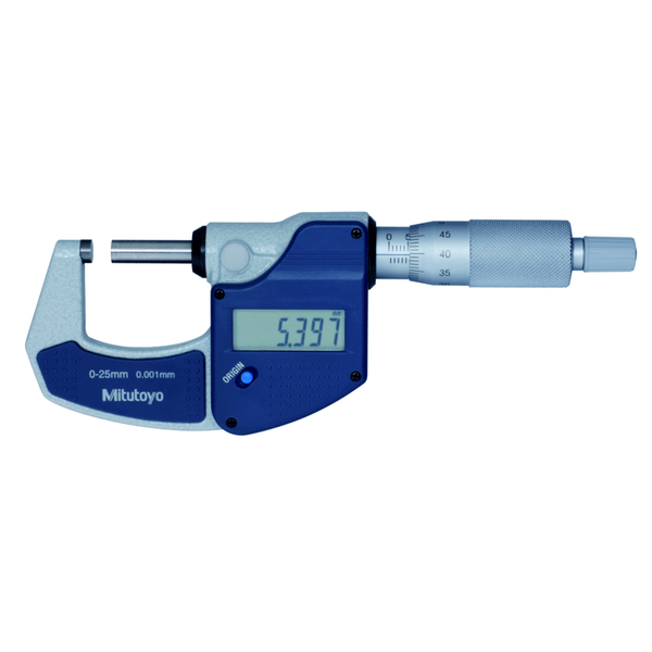Mitutoyo Digital Micrometer 0-25mm (0-1″)