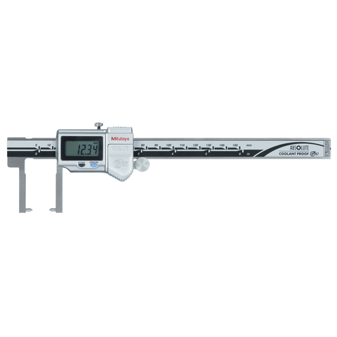 Mitutoyo 573-752-20 ABSOLUTE Digimatic Hals-Backen-Punkt-Typ IP67-Messschieber 0–150 mm (0–6 Zoll)