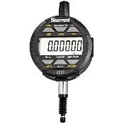 Starrett 2900-4 LCD-Digitalanzeige, 0,375 Zoll Schaftdurchmesser, 0–0,5 Zoll/0–12 mm Bereich, wählbare Auflösung 
