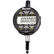 Starrett 2900-4 LCD Digital Indicator, 0.375" Stem Dia., 0-0.5"/0-12mm Range, Selectable Resolution