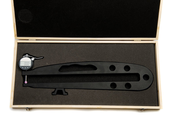 Cyfrowe mierniki grubości 0,01 mm (0–12,7 mm i 0–25 mm)