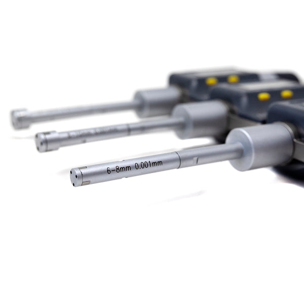 DM Dreipunkt-Digital-Bohrlehren-Set (6–12 mm und 12–20 mm)