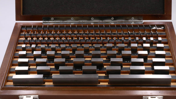 Messblocksatz, metrisches Wolframkarbid, 88 Blöcke