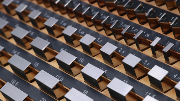 Messblocksatz, metrisches Wolframkarbid, 88 Blöcke