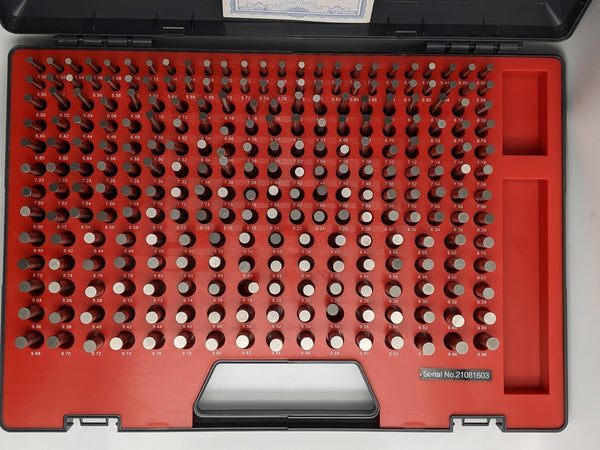 Steel Pin Gauge Sets Class ZZ (0.02mm increments)