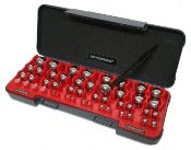 50-teiliges Messkugelset aus Stahl 1-25 mm