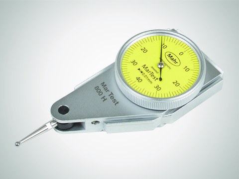 Wskaźnik zegarowy Mahr MarTest 800 H | Zakres ± 0,4 mm | Podziałka 0,01 mm | DIN2270