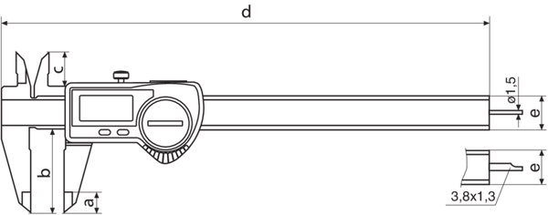 Mahr MarCal 16 ER Digimatic Caliper 0-300mm