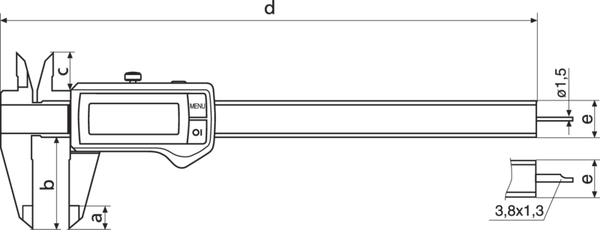 Mahr MarCal 16 EWRi Wireless IP67 Digital Caliper 0-300mm