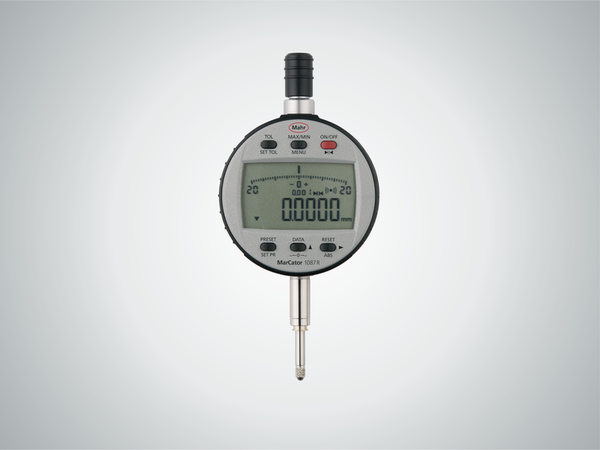 Mahr MarCator 1087 Ri Digital Indicator: Range 12.5mm/0.5"; Selectable Resolution