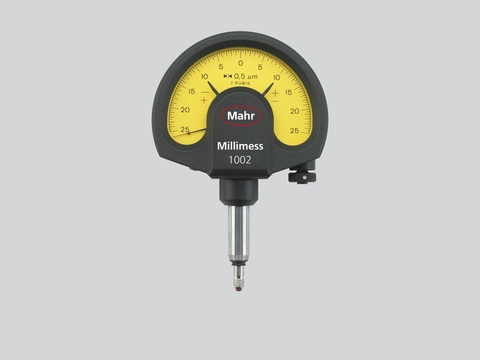 Mahr Millimess Zifferblattkomparator 1002 – Bereich: ±0,05 mm; Teilung: 0,5 Mikron