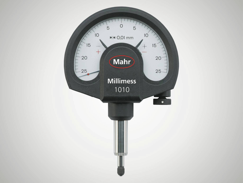 Mahr Millimess 1010 Dial Comparator - Range: ±0.25mm ; Graduation 0.01mm