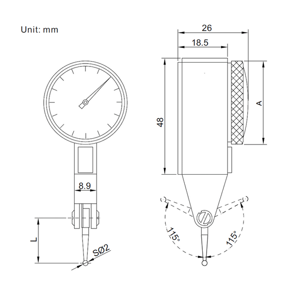 Dial Test Indicator - Insize