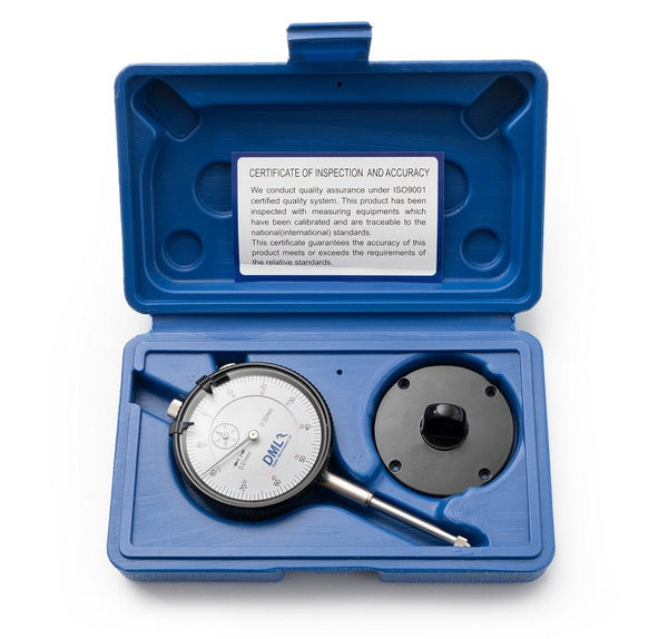 Wskaźniki zegarowe tłoka: 0-10 mm, 0-30 mm, 0-50 mm