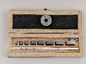 Messschieber-Kalibrierungsprüfset, metrischer Stahl der Güteklasse 1, 8-teilig, mit UKAS