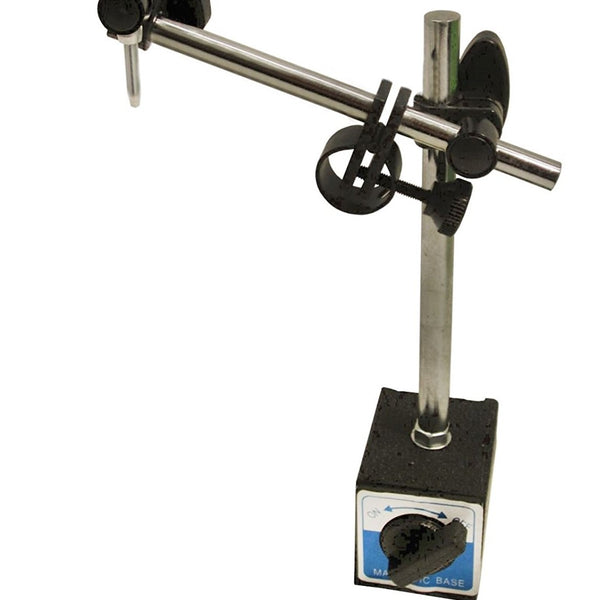 Feineinstellung der Messuhr mit magnetischem Ständer