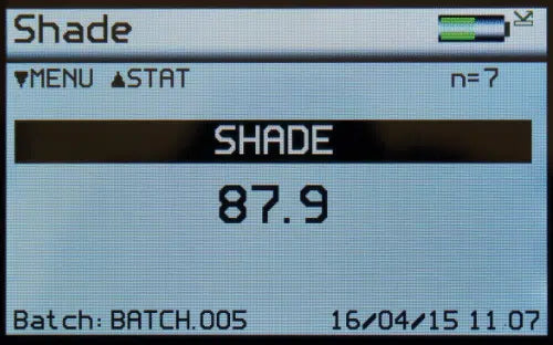 Novo-Shade Duo + Shade, Opacity & Cleanliness Meter