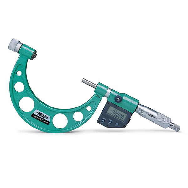 Insize Digital Micrometers with Interchangeable Anvils up to 1000mm